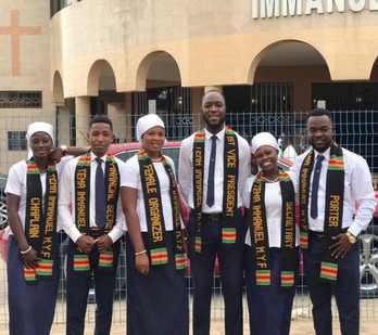 Methodist Youth Fellowship group photo